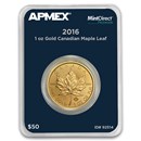 2016 Canada 1 oz Gold Maple Leaf (MintDirect® Premier Single) 2016 Canada 1 oz Gold Maple Leaf (MintDirect® Premier Single)